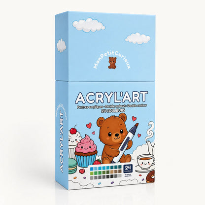 ACRYL'ART™ — Dual-Tip Acrylic Markers