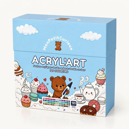 ACRYL'ART™ — Dual-Tip Acrylic Markers