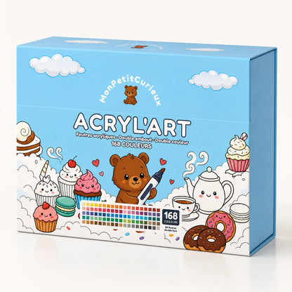 ACRYL'ART™ — Dual-Tip Acrylic Markers