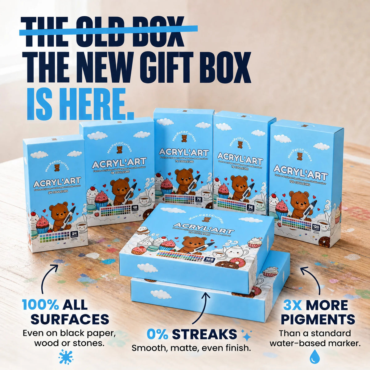The new ACRYL'ART gift box is here